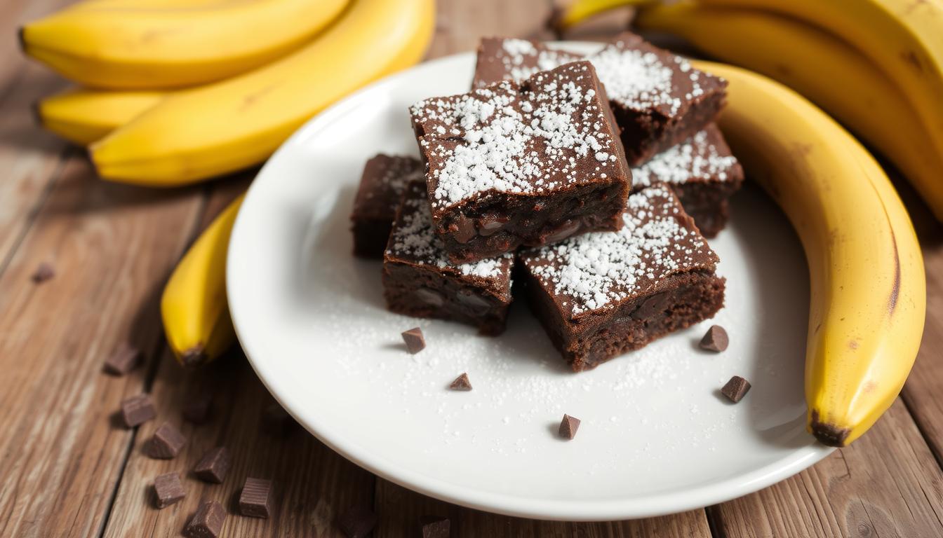 banana brownies