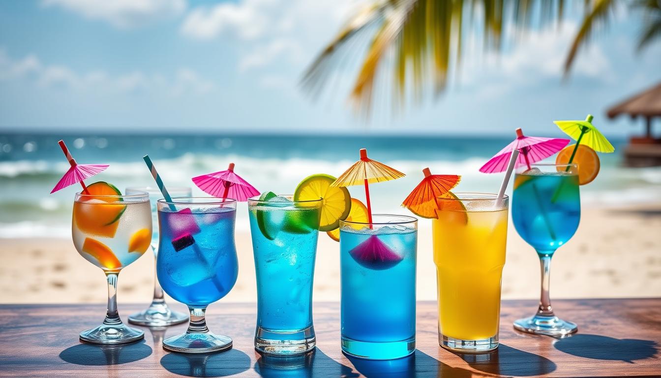 blue curacao cocktails