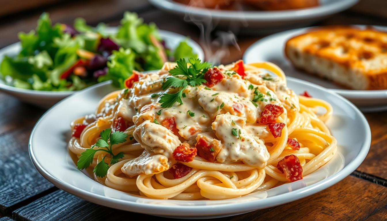 chicken bacon ranch pasta recipe easy