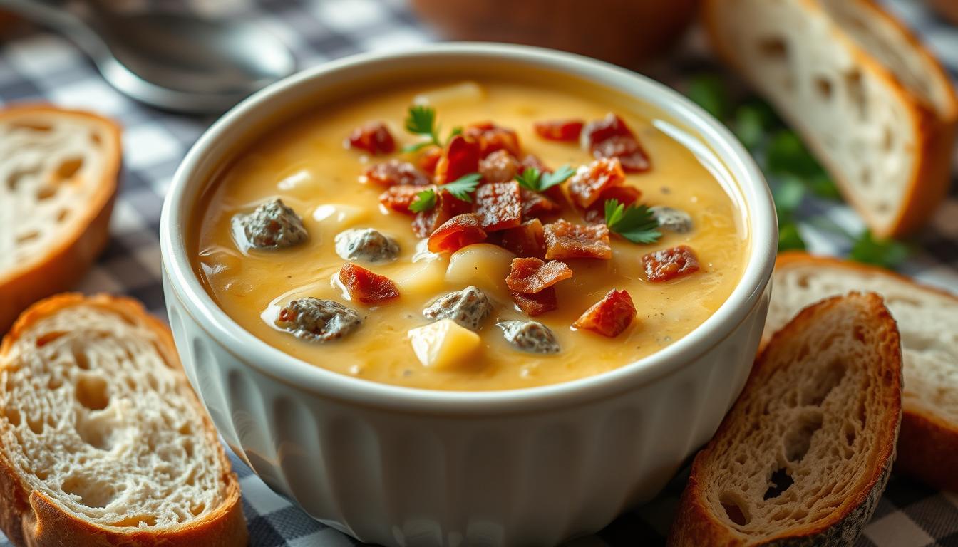 hamburger potato soup