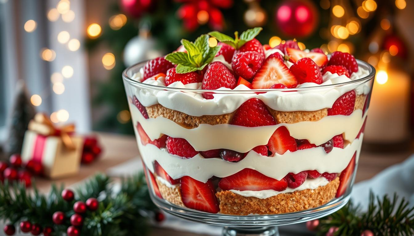 how to make christmas trifles