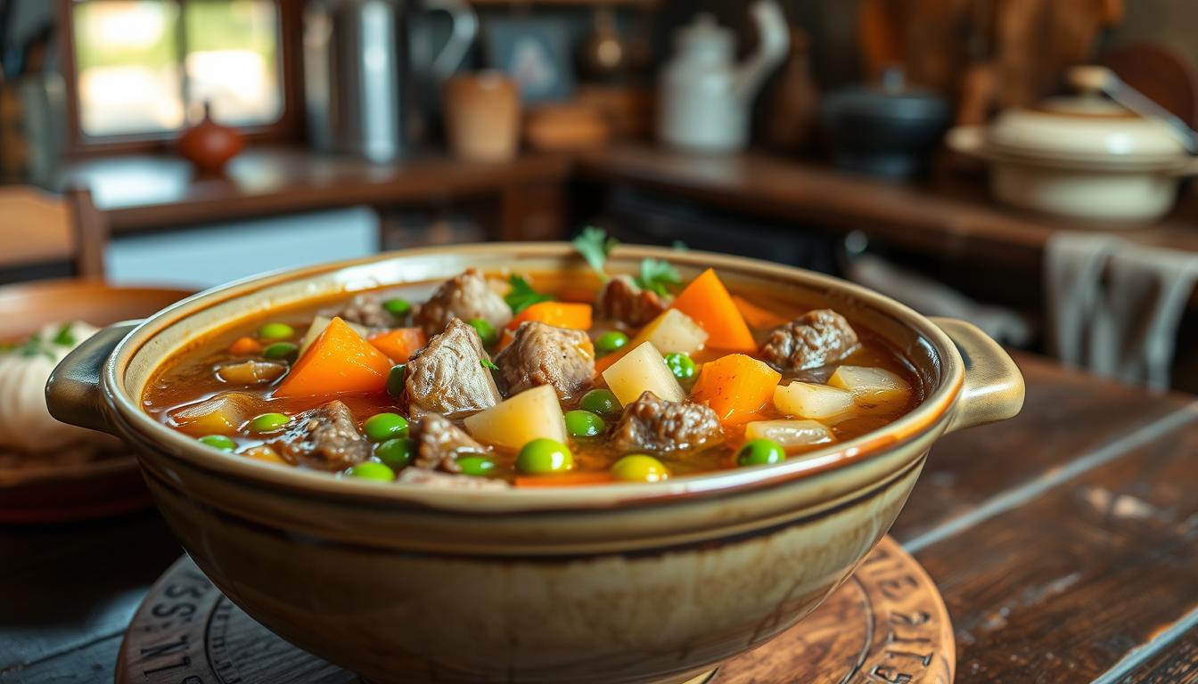 old fashioned vegetable beef soup recipe
