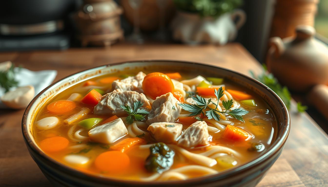Chicken noodle soup recipe