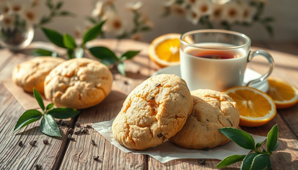 Earl Grey tea infused cookies