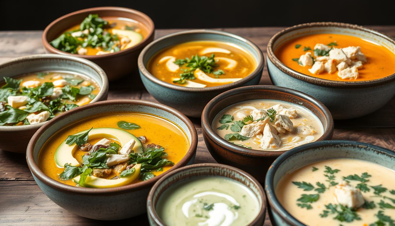 Keto-friendly soups