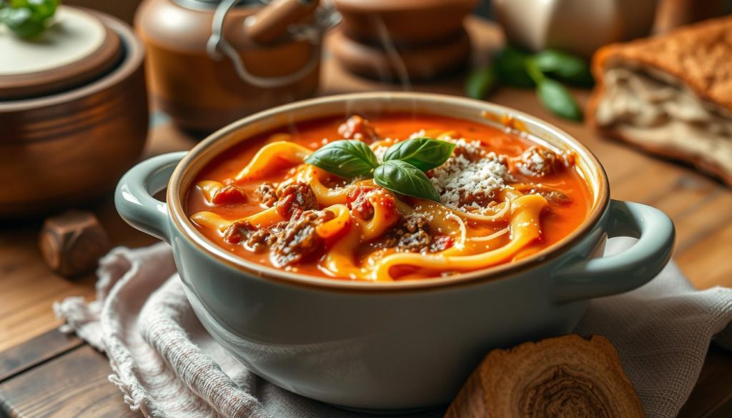 Lasagna soup recipe