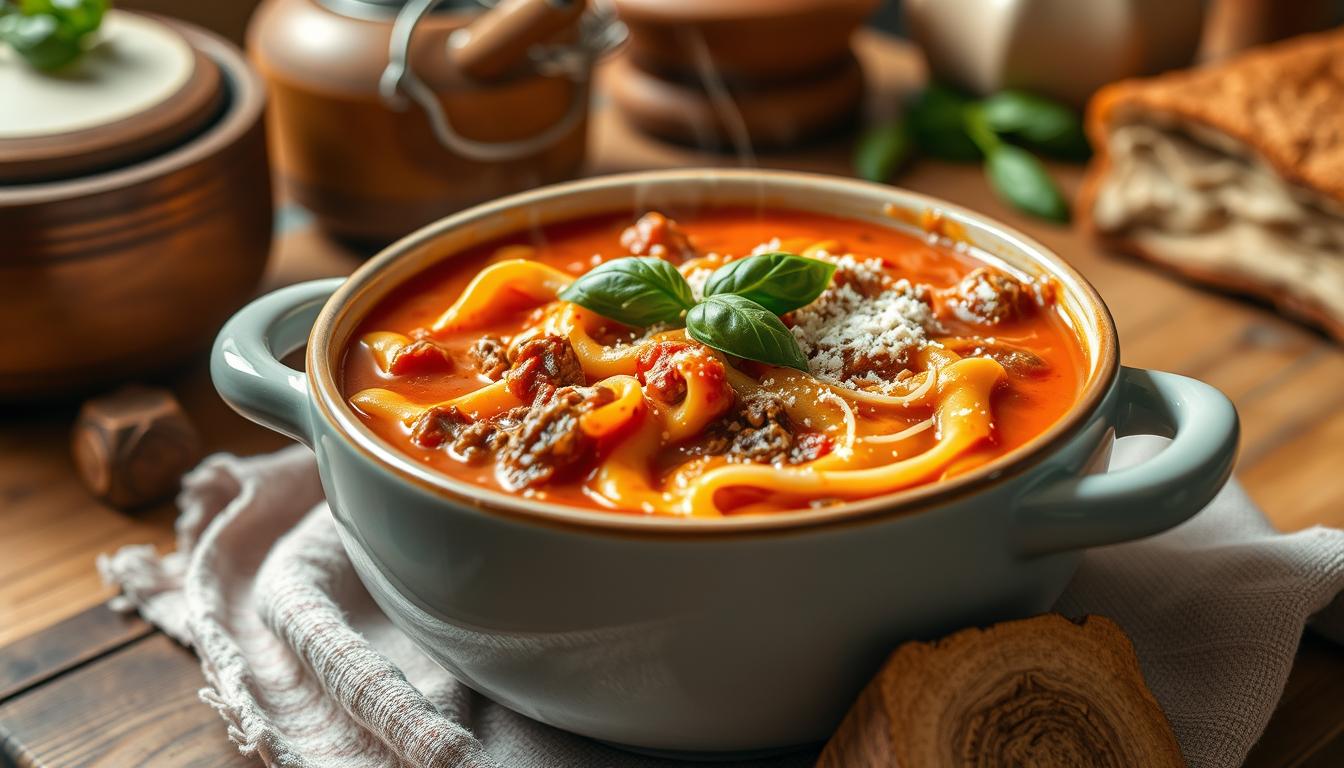 Lasagna soup recipe