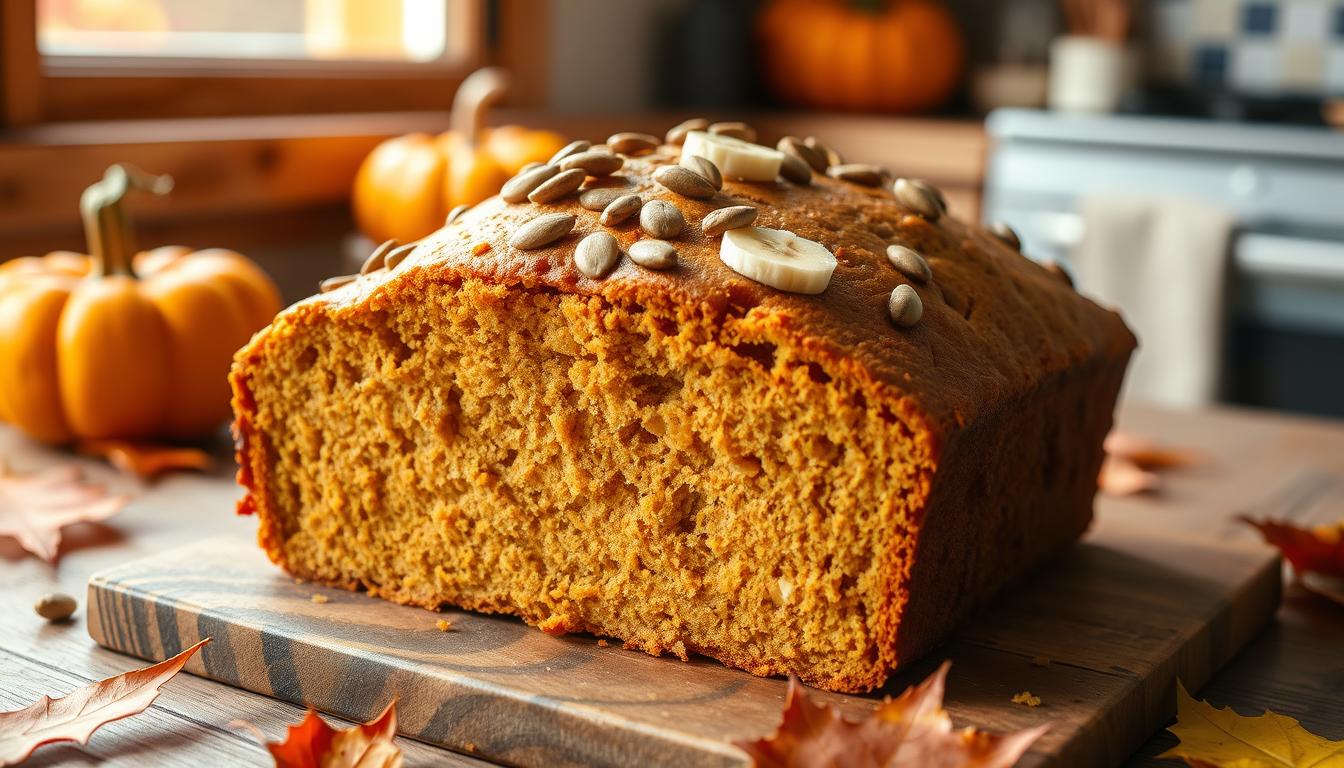 Pumpkin Banana Loaf