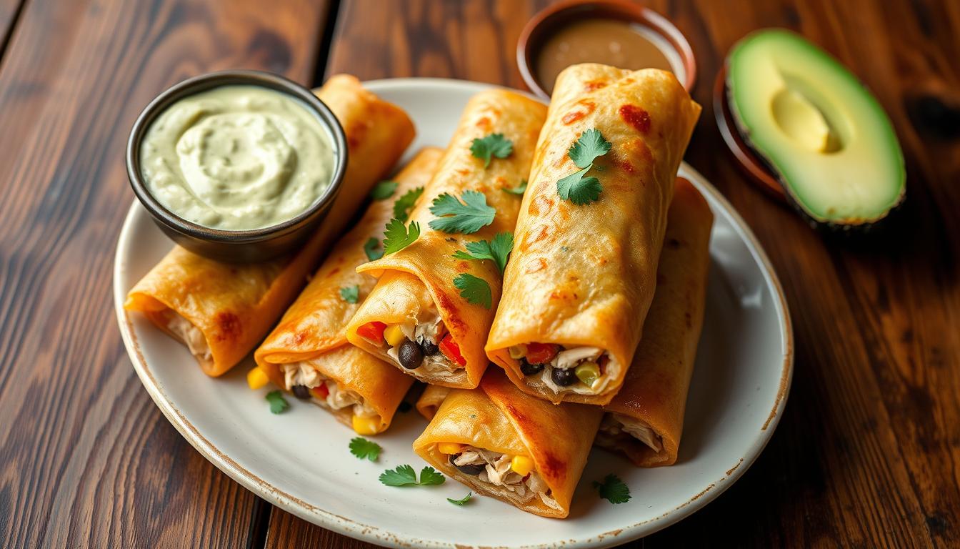 Southwest Chicken Egg Roll
