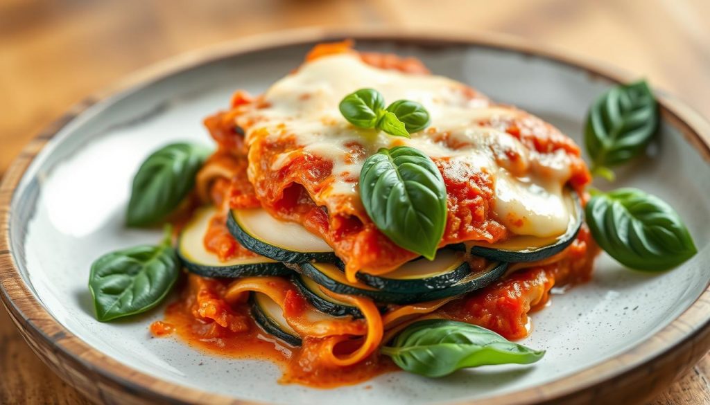 delicious zucchini lasagna