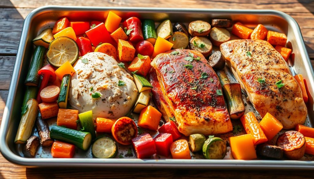 healthy sheet pan recipes