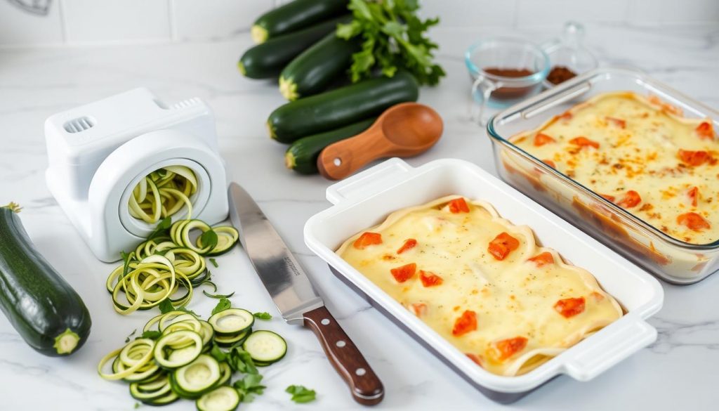 low-carb lasagna kitchen tools