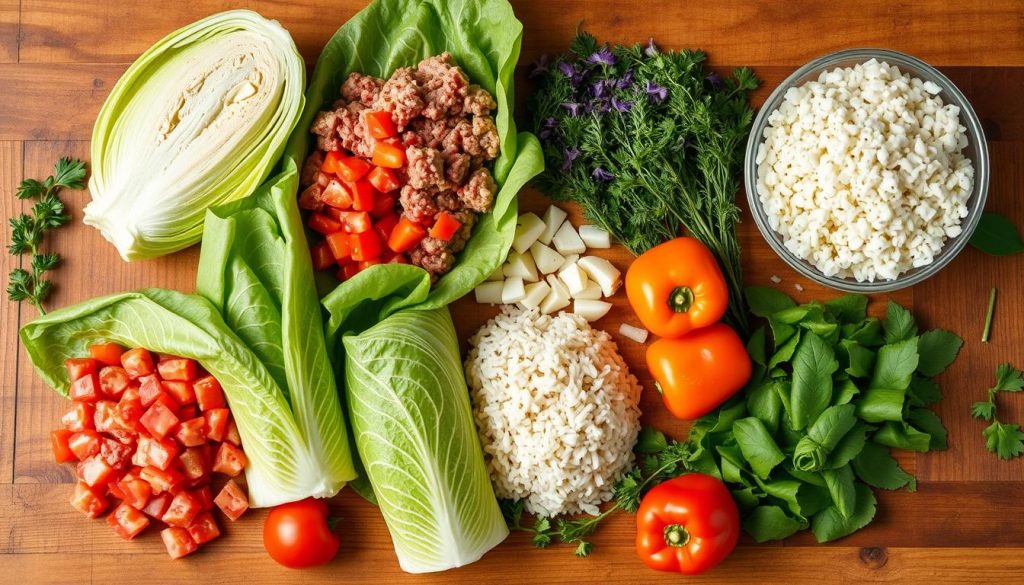 one-pot cabbage roll ingredients