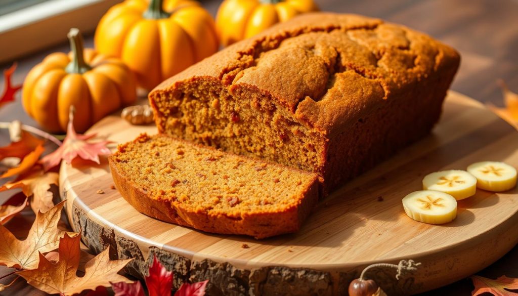 pumpkin banana loaf