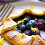 Lemon Blueberry Ricotta Galette