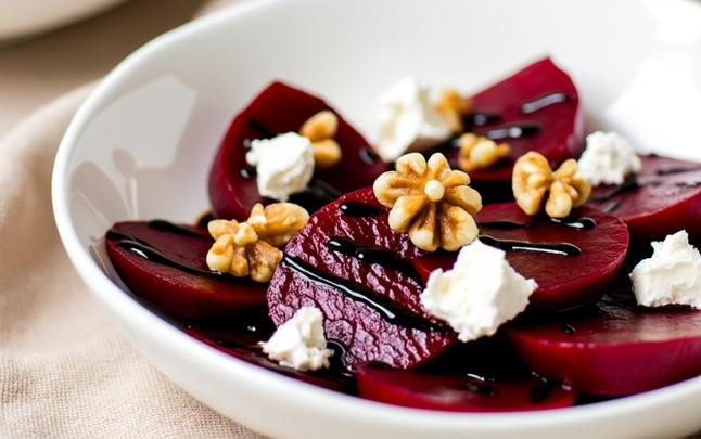 Roasted Beet and Goat Cheese Salad