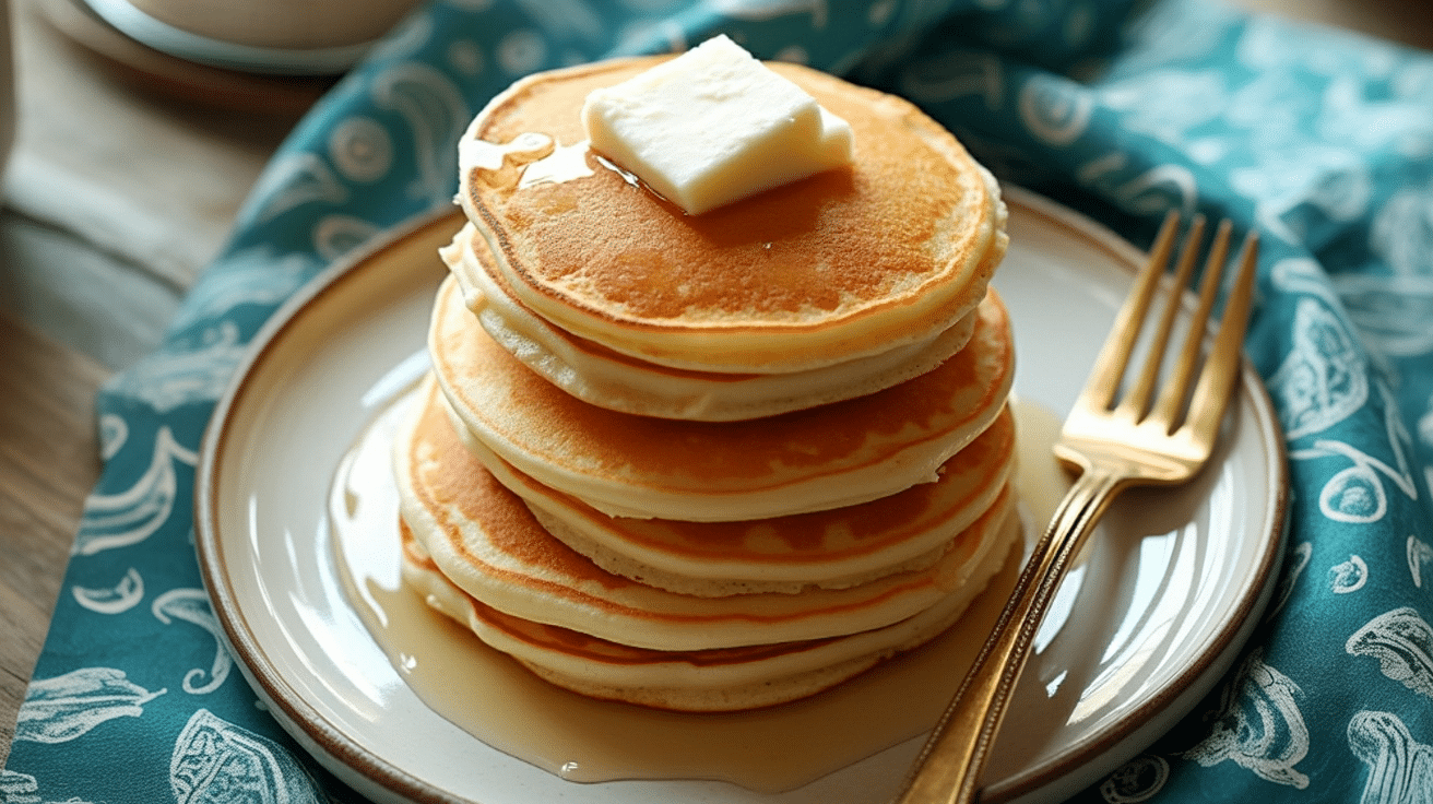 Coconut Cream Pancakes