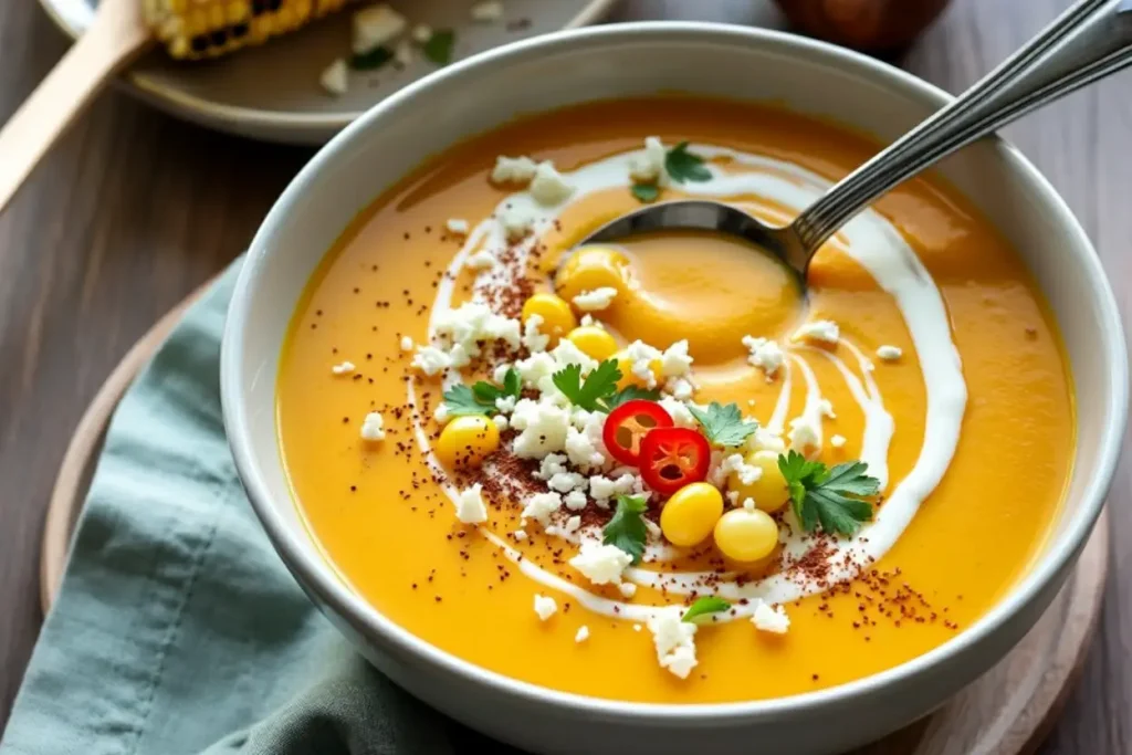 Mexican Street Corn Soup