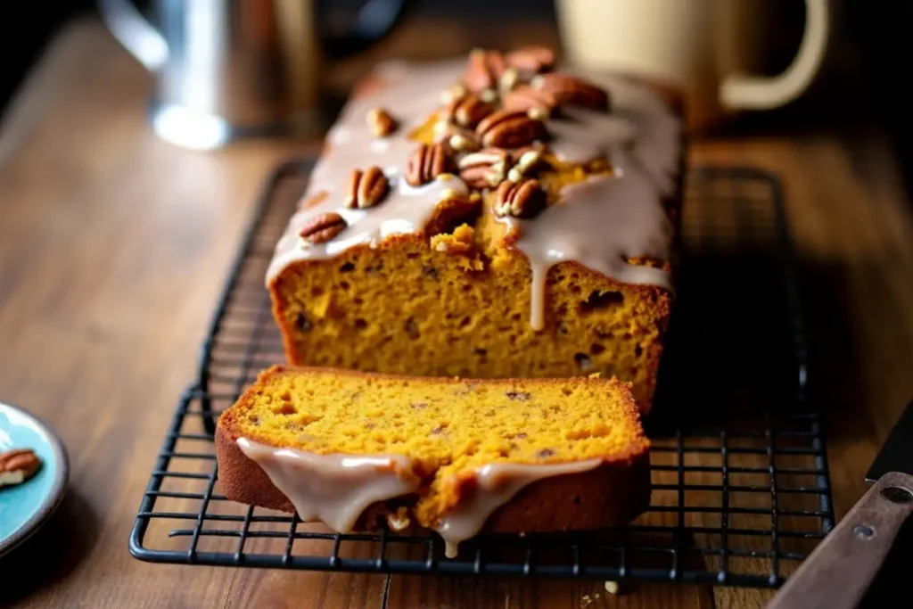 pumpkin spice loaf