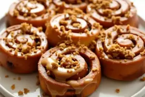 Biscoff Cookie Butter Cinnamon Rolls