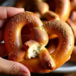 cinnamon sugar soft pretzels