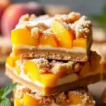 Summer Peach Bars