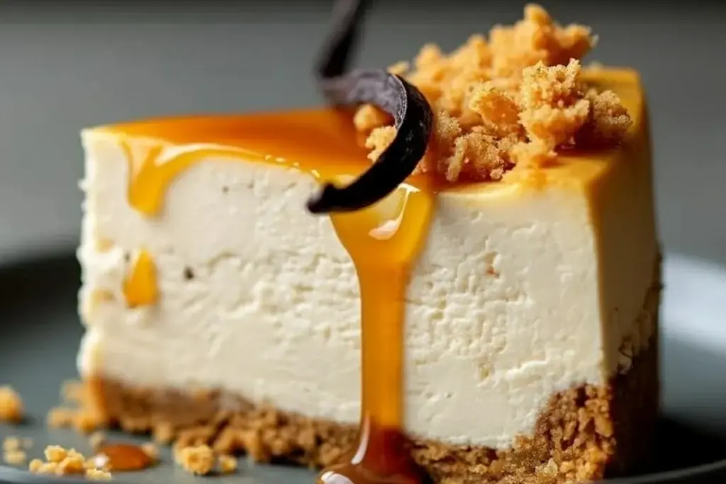Vanilla Bean Brown Butter Cheesecake