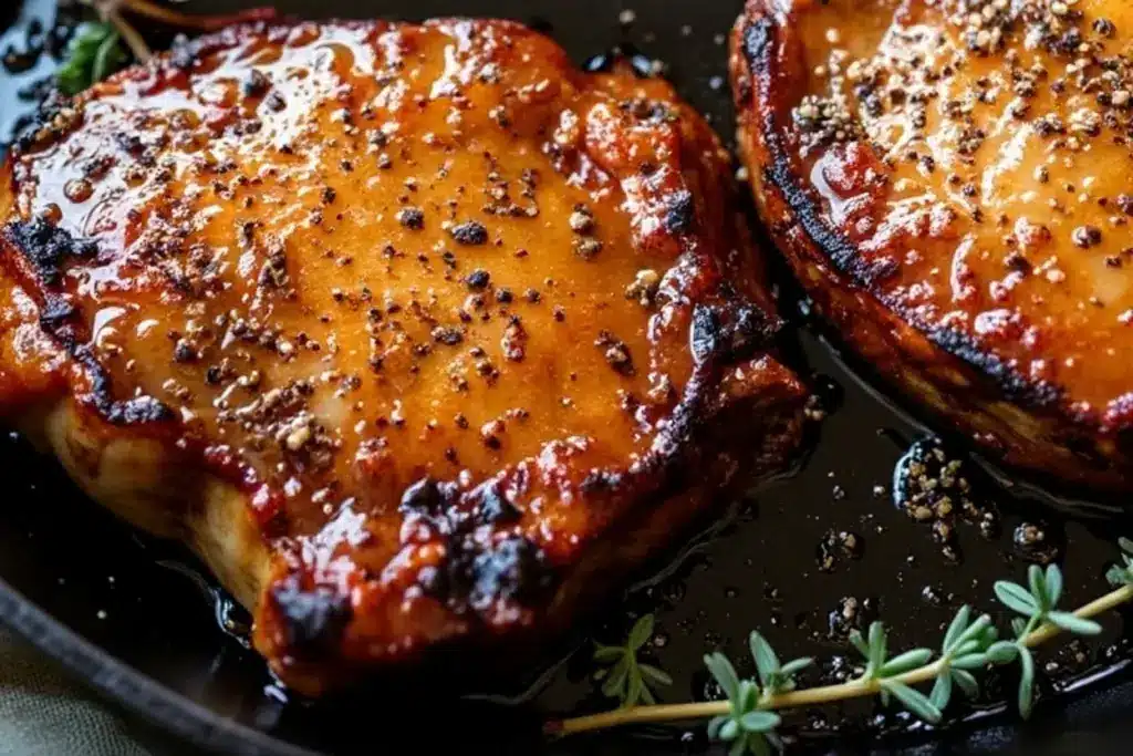 Brown Sugar Garlic Pork Chops