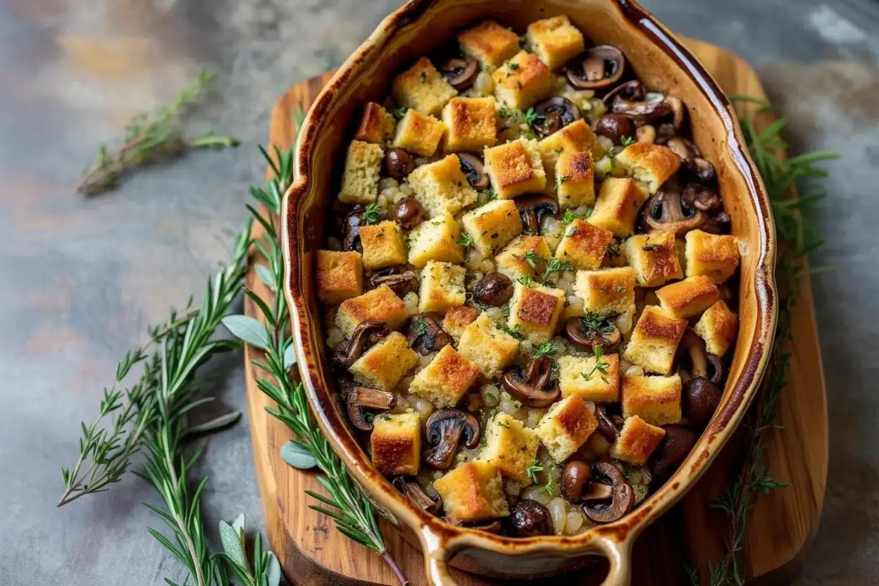 Irresistible Sourdough Herb Stuffing Recipe for Perfect Holidays