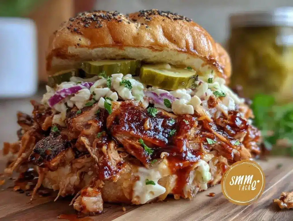 BBQ pulled pork sandwiches - featured image