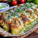 chicken enchiladas with green sauce - featured image