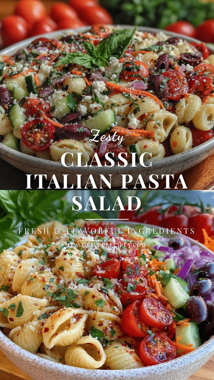 Classic Italian Pasta Salad Recipe Best Easy Summer Side