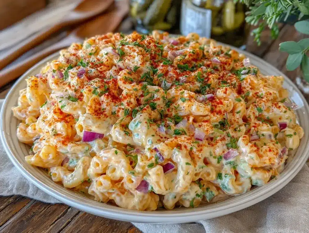 Creamy Classic Macaroni Salad Recipe – Best BBQ Side Dish