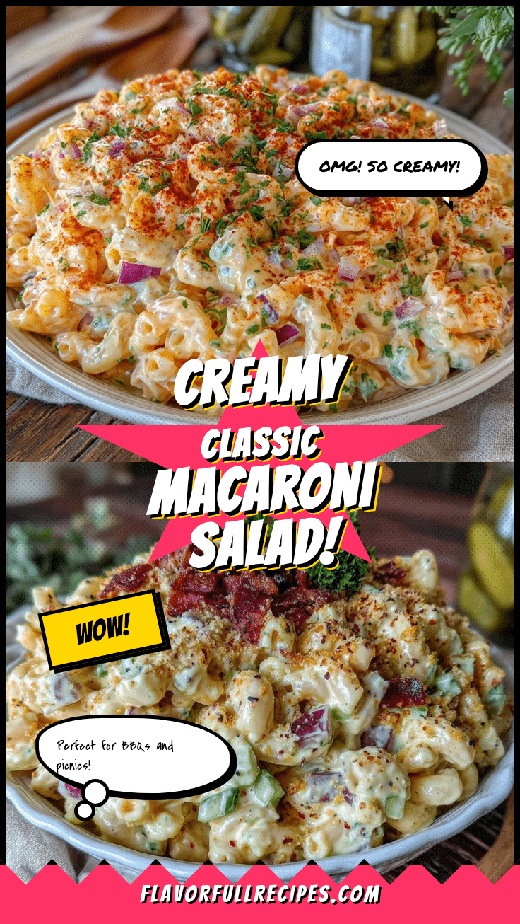 Creamy Classic Macaroni Salad Recipe – Best BBQ Side Dish