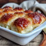 Fluffy Honey Butter Dinner Rolls - featured image