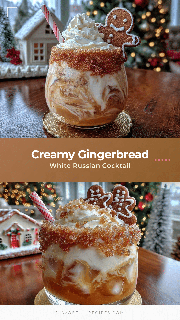 Creamy Gingerbread White Russian Recipe: Easy Festive Cocktail for Parties