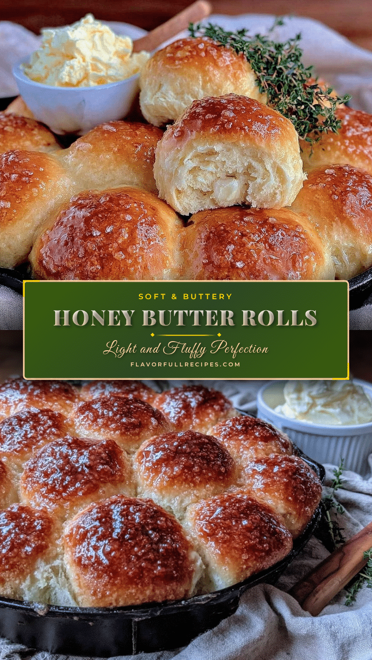 honey butter dinner rolls recipe