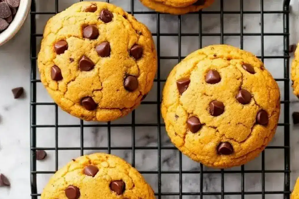 pumpkin chocolate chip cookies