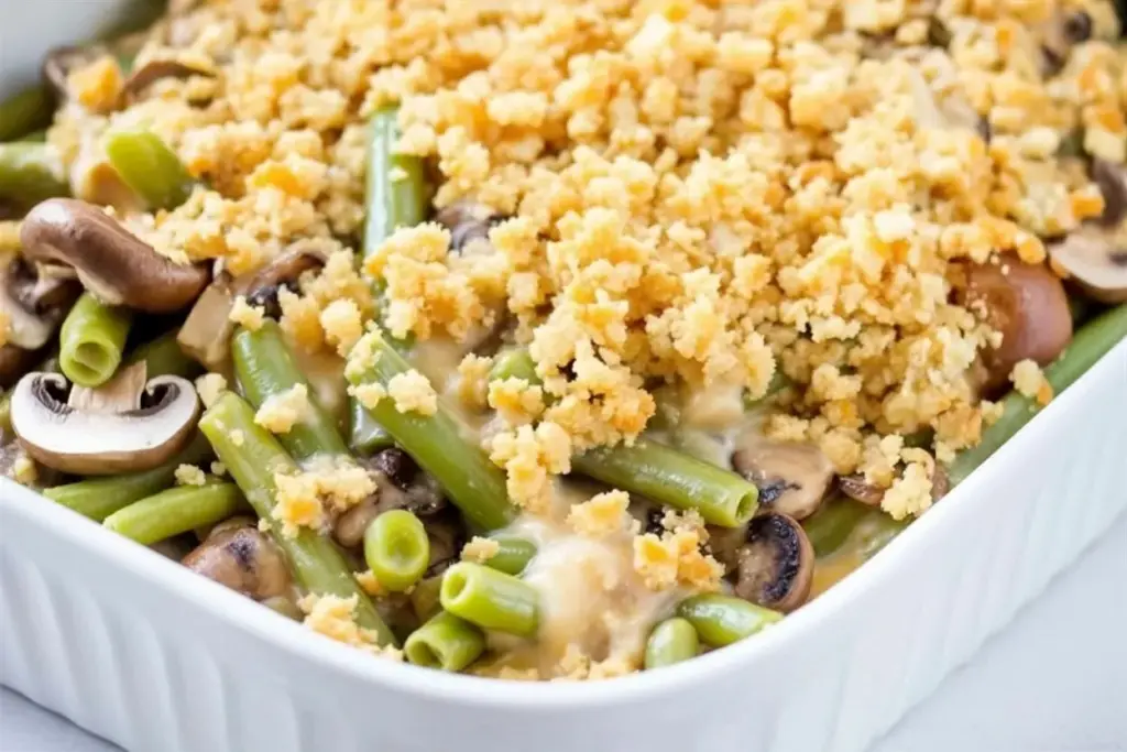 Southern green bean casserole