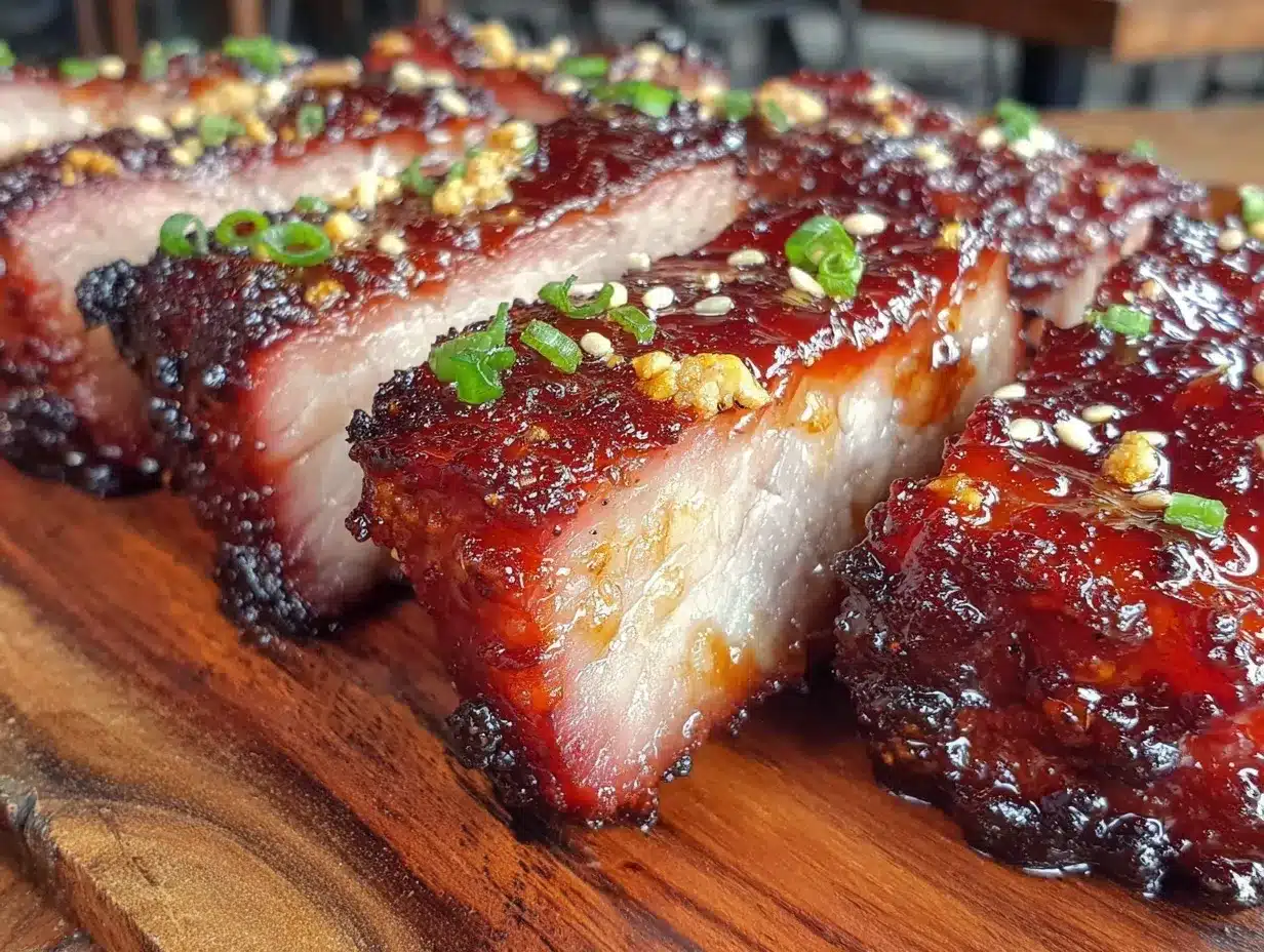 Chinese BBQ pork Char Siu preparation steps