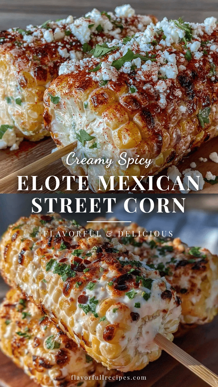 creamy spicy elote recipe