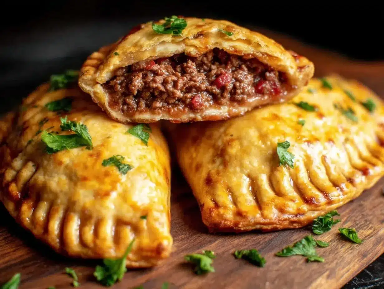crispy Argentine empanadas preparation steps