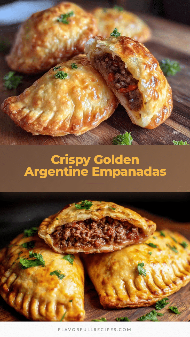 crispy Argentine empanadas recipe