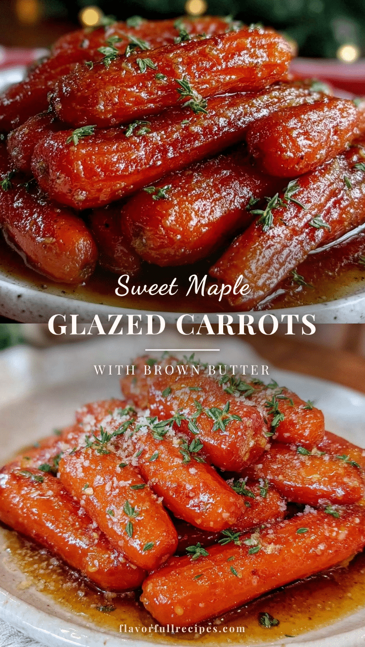 maple glazed carrots recipe