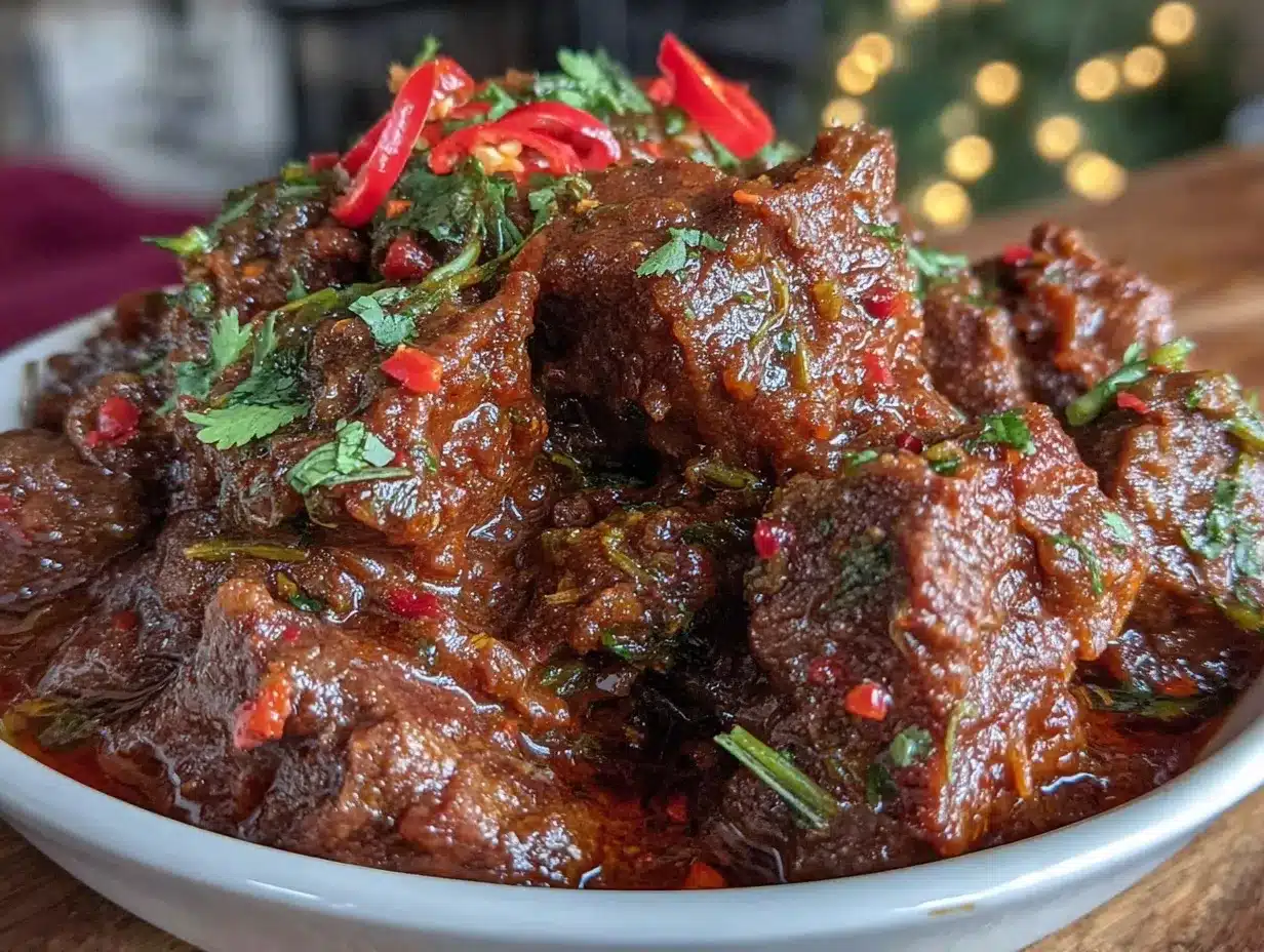 vindaloo spicy curry recipe preparation steps