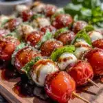 Caprese salad skewers - featured image