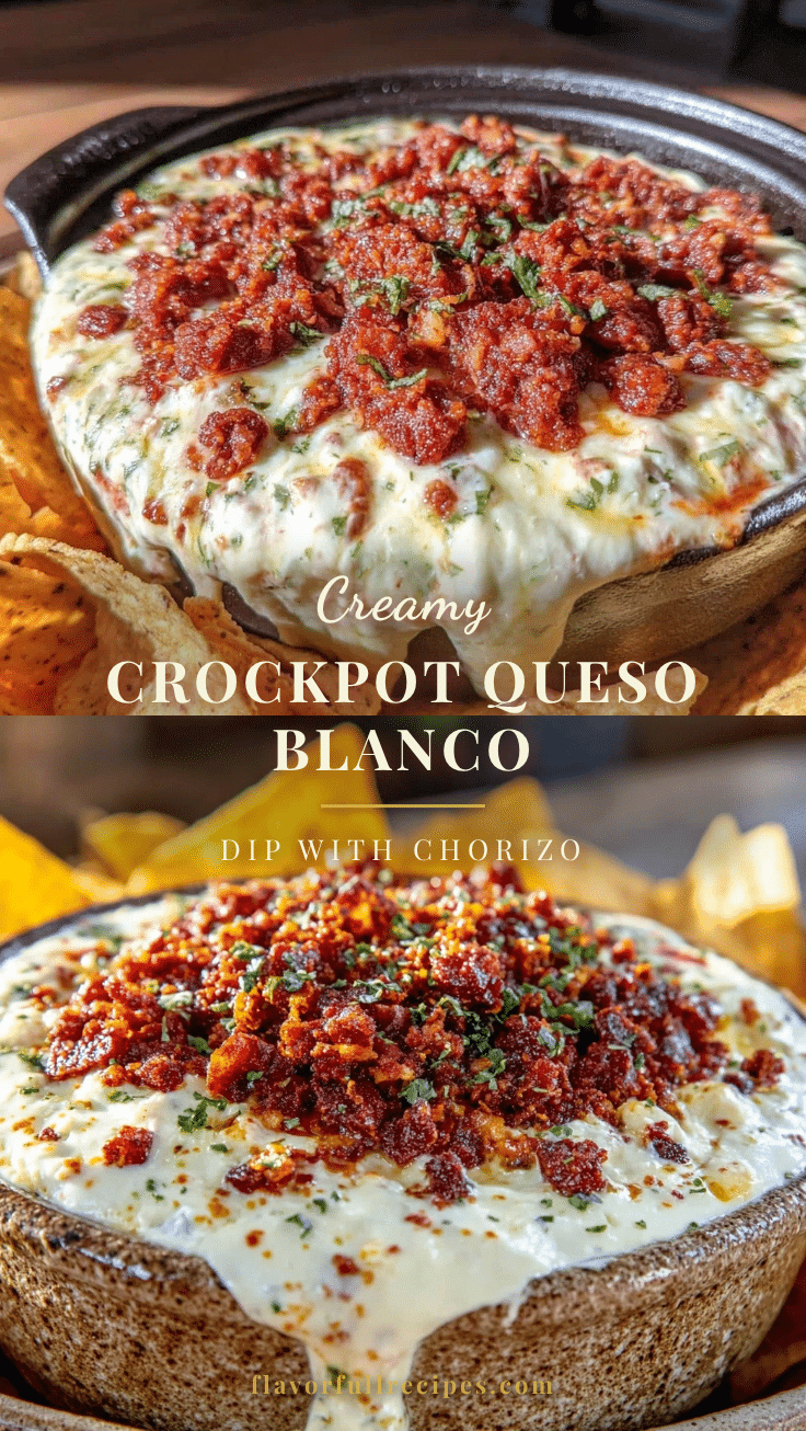 creamy crockpot queso blanco dip recipe