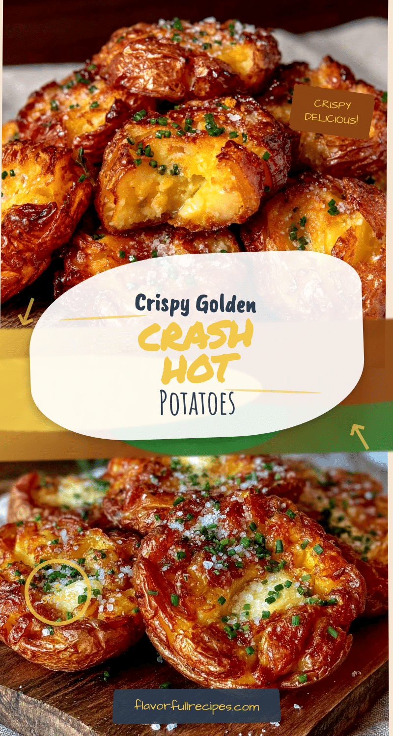 crispy crash hot potatoes recipe