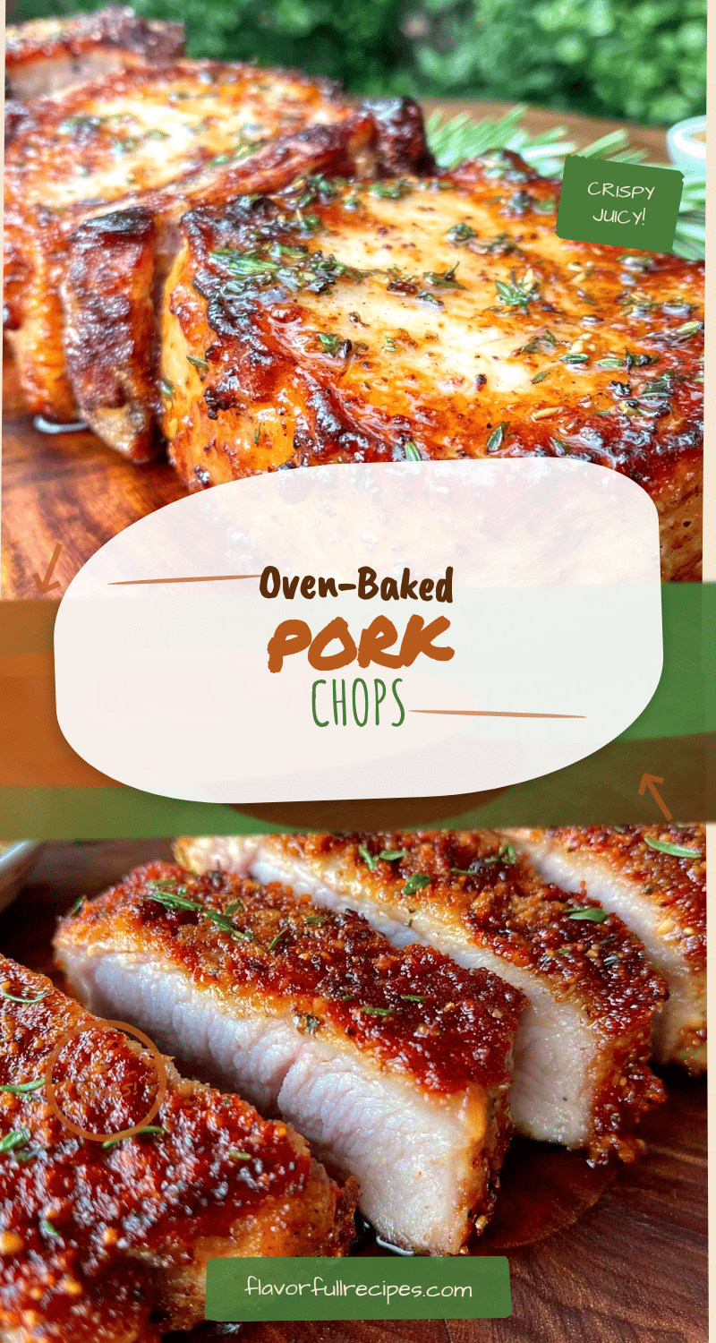 Crispy Oven-Baked Pork Chops Recipe Perfectly Juicy and Tender Every Time