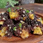 crispy pan-fried morel mushrooms - featured image